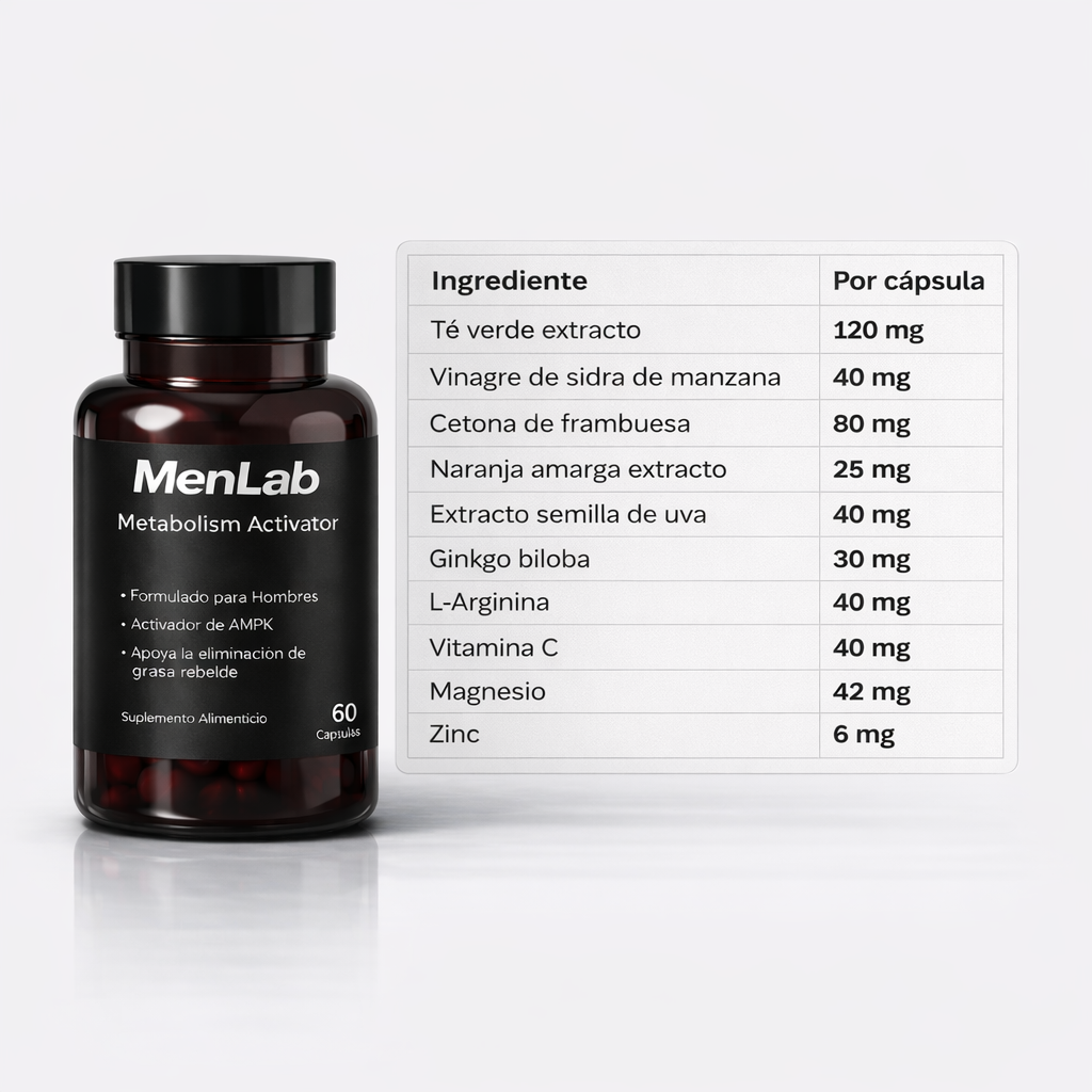 MenLab® — Activa tu AMPK y Recupera un Aspecto Firme y Masculino