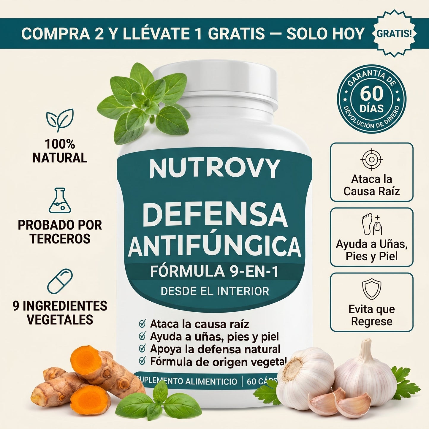 Eliminador de Hongos Natural