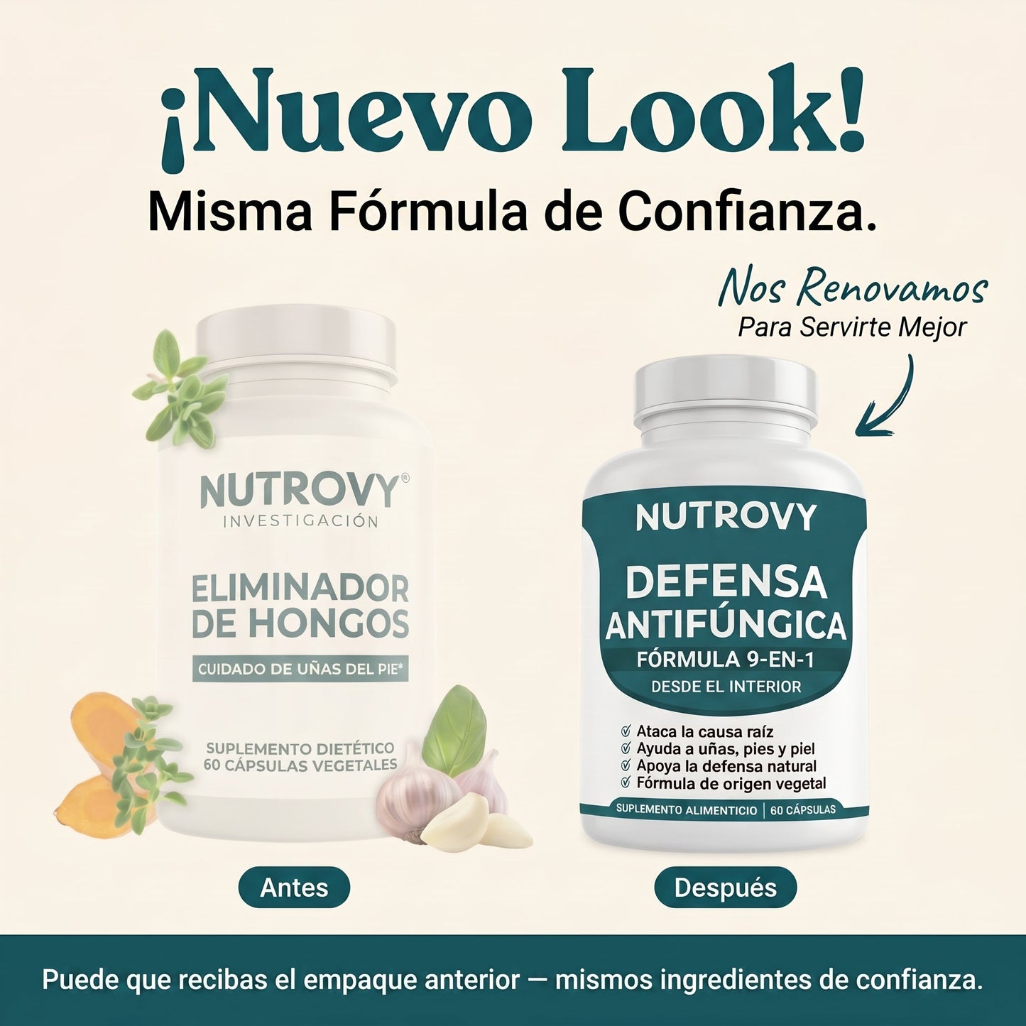 Eliminador de Hongos Natural