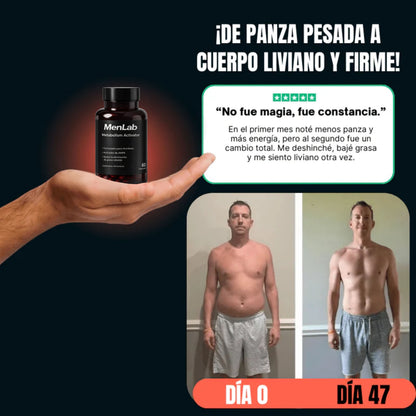 MenLab® — Activa tu AMPK y Recupera un Aspecto Firme y Masculino