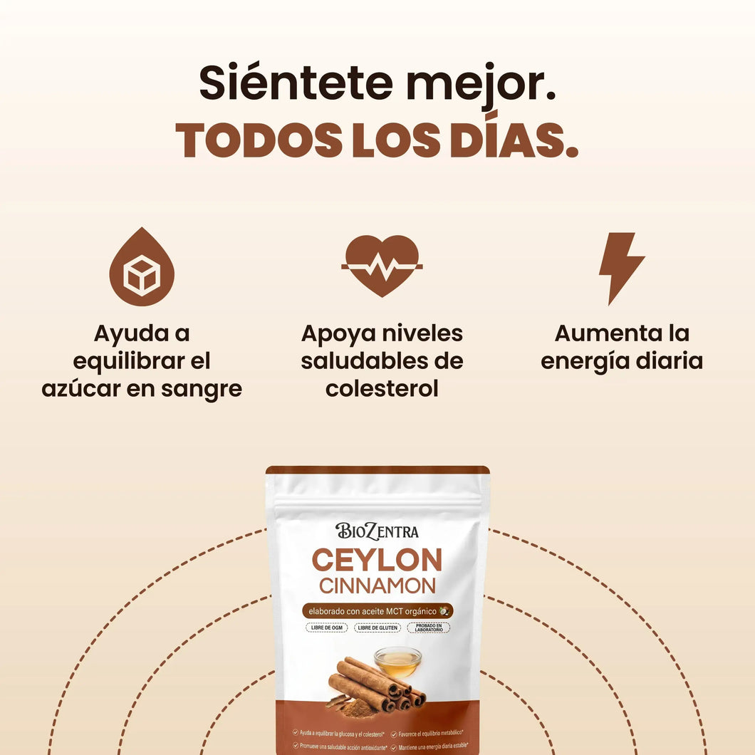 Canela de Ceilan 7200mg MCT