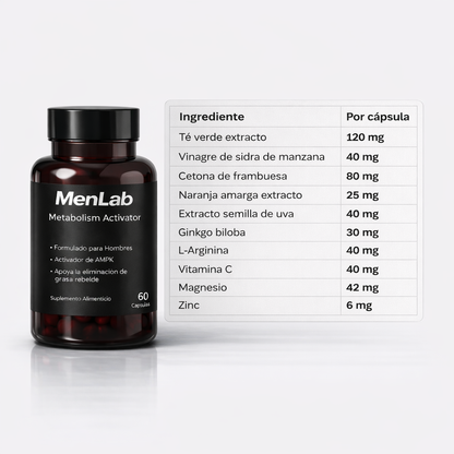 MenLab® — Activa tu AMPK y Recupera un Aspecto Firme y Masculino