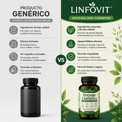 Linfovit™ | Soporte Metabólico Contra Líquidos Retenidos 🌿