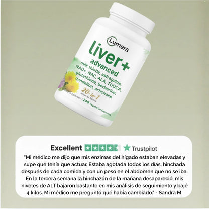 Liver+ Avanzado 21 en 1 - ingredientes