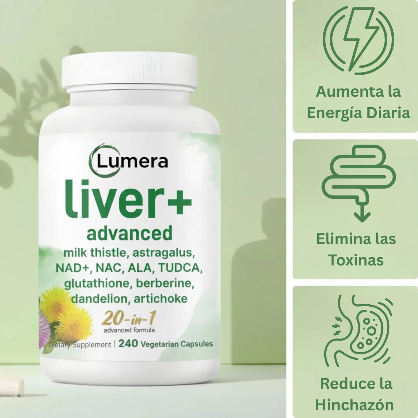 Liver+ Avanzado - fórmula 21 ingredientes