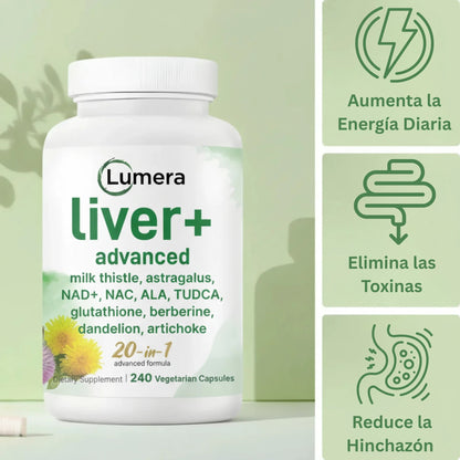 Liver+ Avanzado - fórmula 21 ingredientes