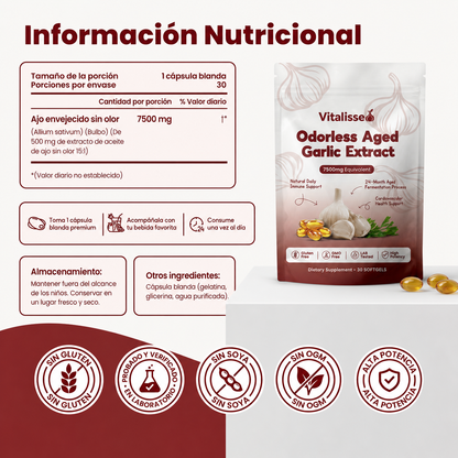 Ajo Envejecido 7500mg