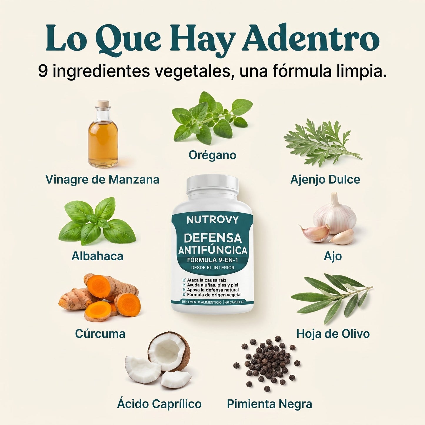 Eliminador de Hongos Natural