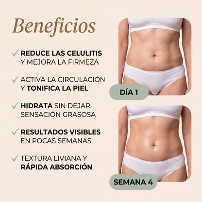 Aceite Corporal Firmea® — Combate Celulitis, Flacidez y Arrugas
